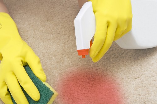 Professional cleaner in Tufnellpark maintaining a tidy residential home