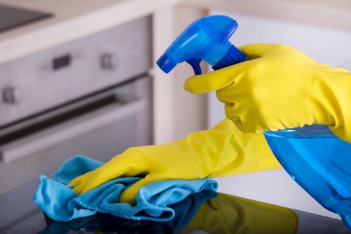 Move-out cleaning service for a Tufnell Park flat