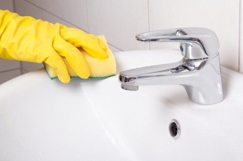 After builders cleaning in Tufnellpark for a newly renovated home interior