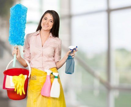 Maintenance of cleaning equipment and safe working tools
