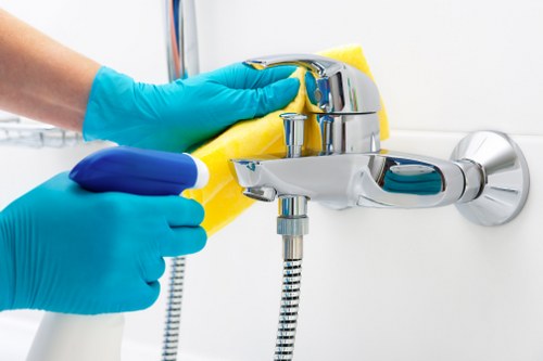 Professional cleaning of a kitchen in Tufnell Park