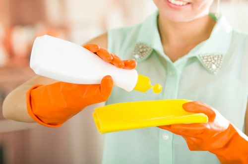 Professional kitchen cleaning in Tufnell Park property